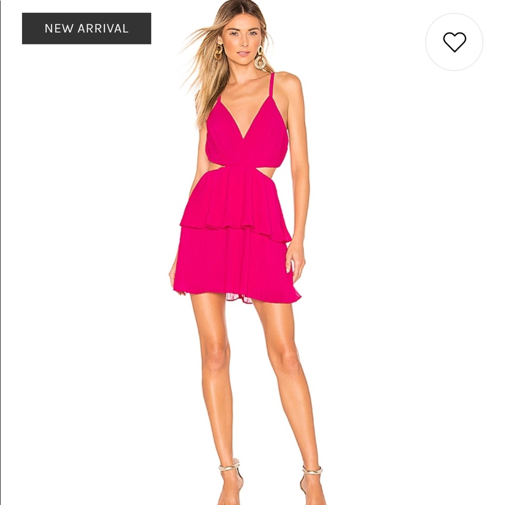 •NBD Hot Pink Dress Size Medium•